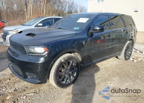 2019 Dodge Durango R/T Awd z USA, uszkodzony, nr VIN 1C4SDJCT0KC821142